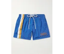 Baja Drag gerade geschnittene Shorts aus Nylon mit Kordelzugbund und Logostickerei