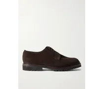 Archie Derby-Schuhe aus Veloursleder