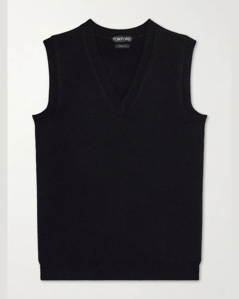 Tom Ford Cashmere Vest Black