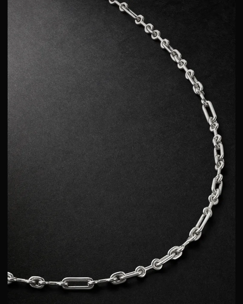 MAOR Pelham Small Sterling Silver Necklace Silver