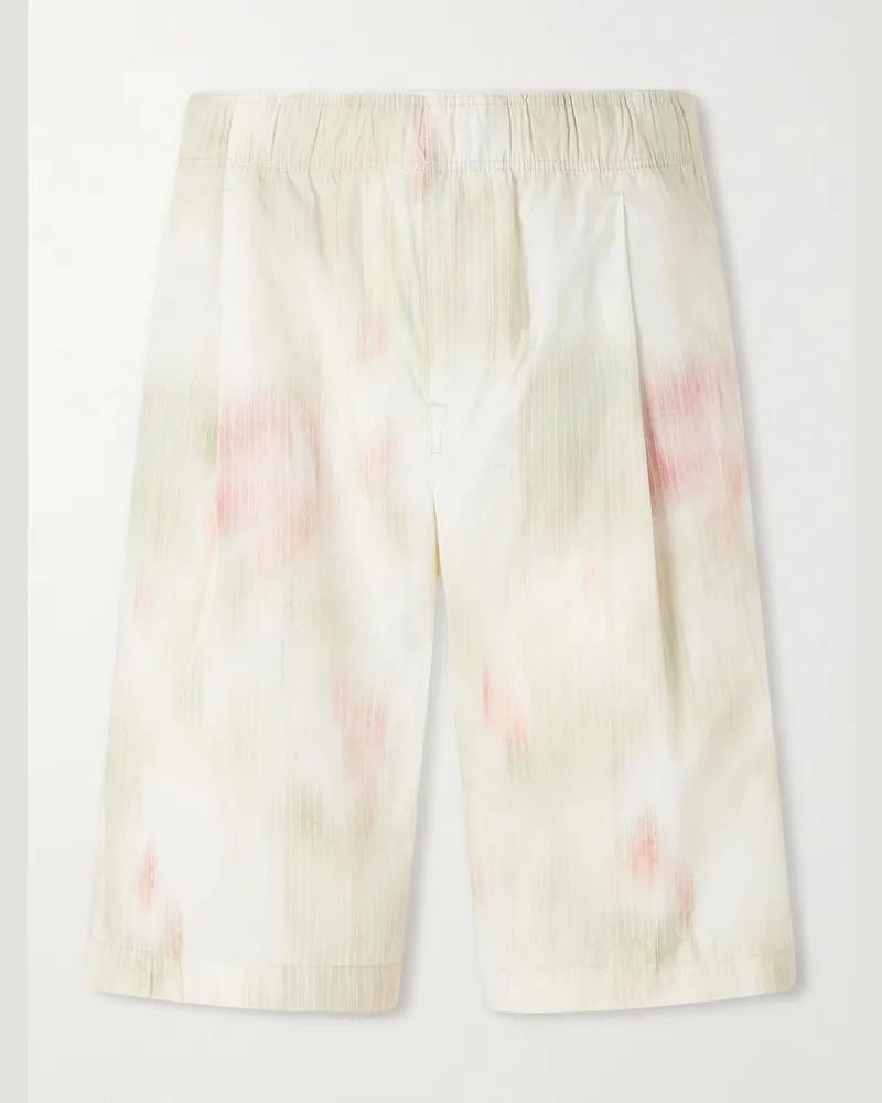 Our Legacy Printed Shell Shorts Neutrals