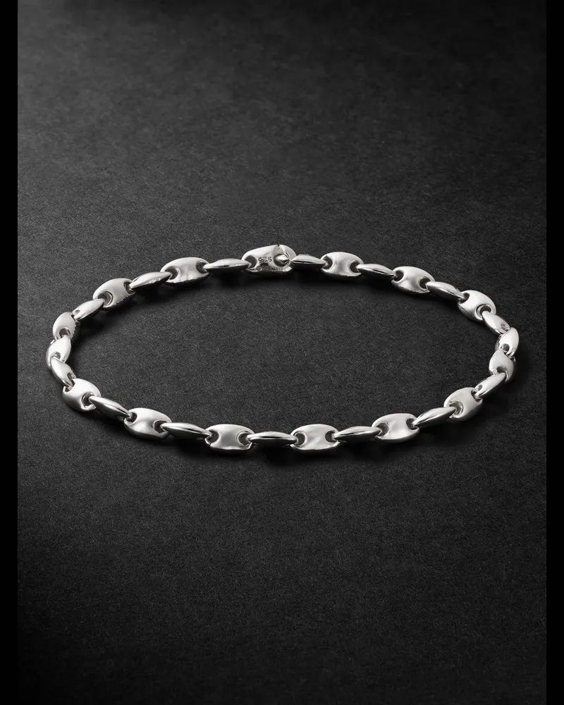MAOR Neo Sterling Silver Chain Bracelet Silver