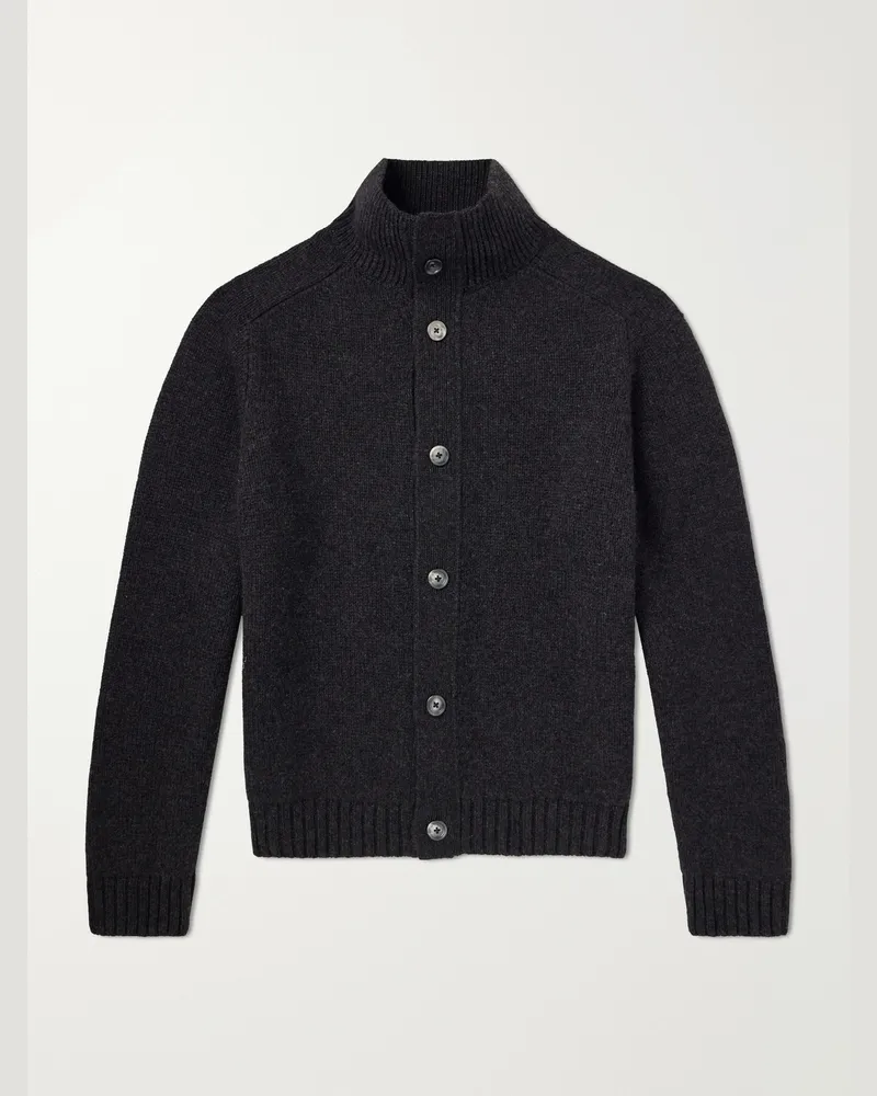 Tom Ford Cashmere Cardigan Gray