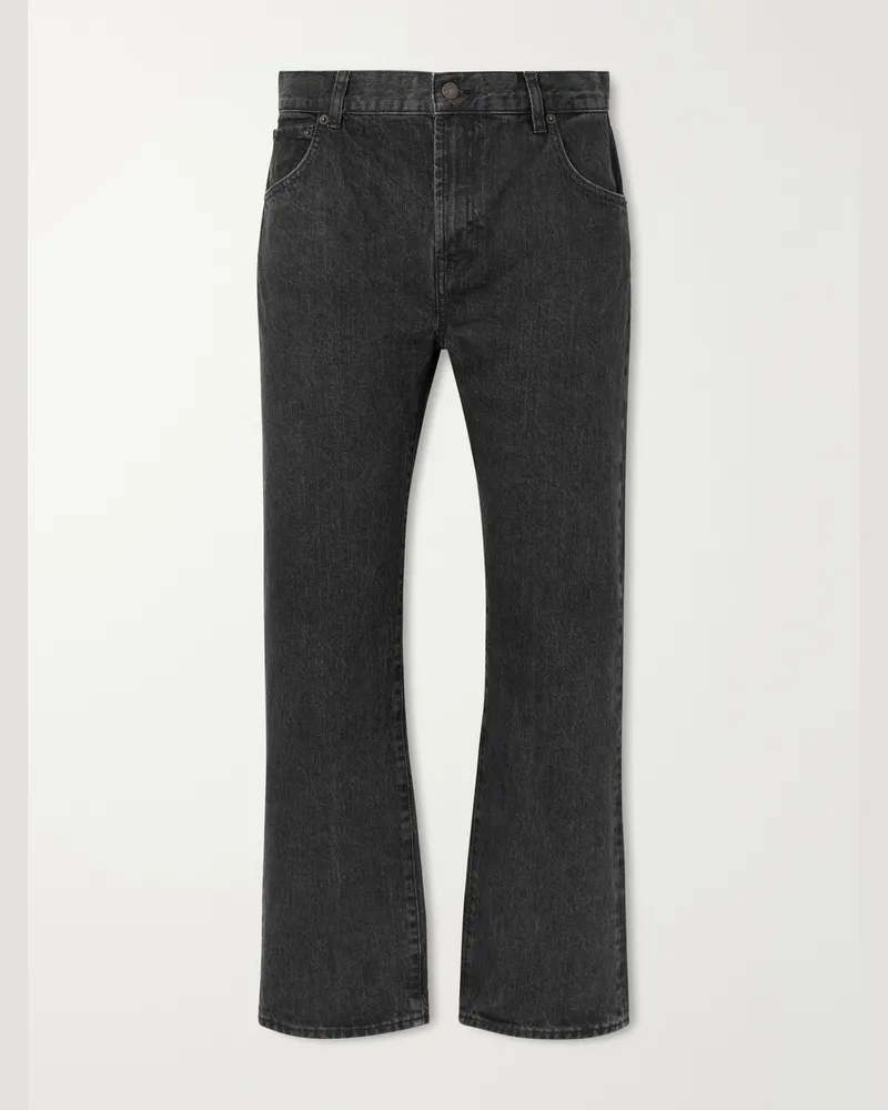 Corridor Straight-Leg Organic Jeans Black