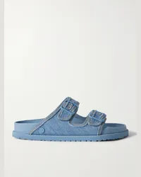 Birkenstock Arizona Sandalen aus Denim Blau