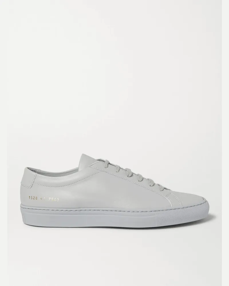 Common Projects Original Achilles Leather Sneakers Gray