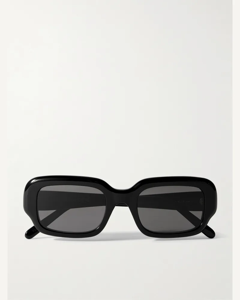 Loewe Sonnenbrille mit eckigem Rahmen aus Azetat Schwarz