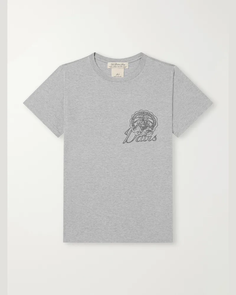 Remi Relief Davis Printed Cotton-Jersey T-Shirt Gray