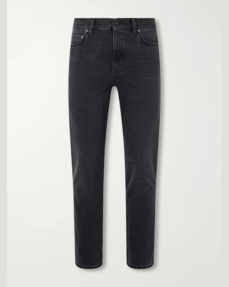 Ermenegildo Zegna Straight-Leg Jeans Black