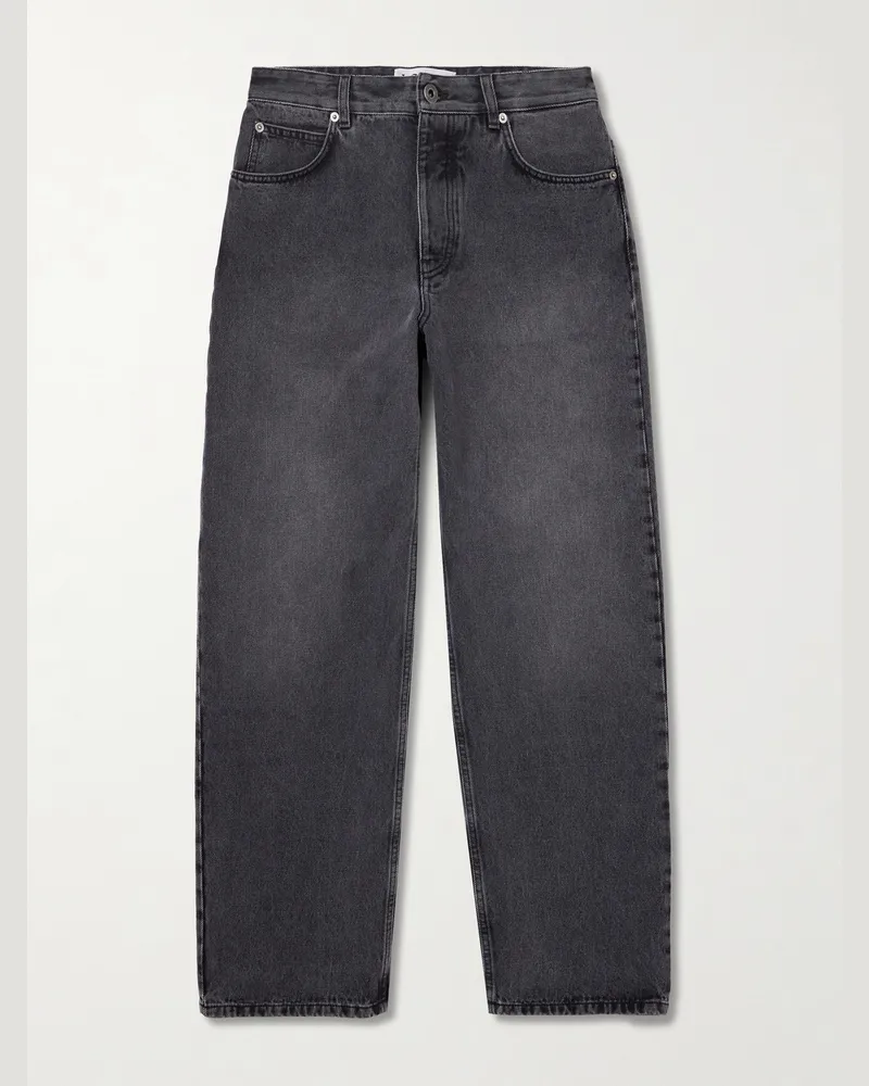 Loewe Wide-Leg Jeans Black