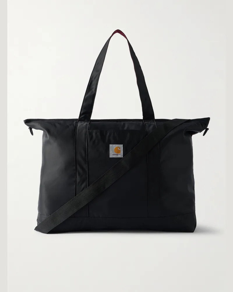 Carhartt WIP Alumni Tote aus Shell Schwarz