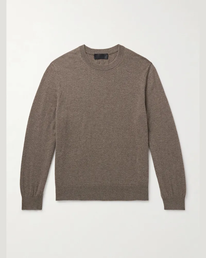 Nili Lotan Julius Pullover aus Kaschmir Grün