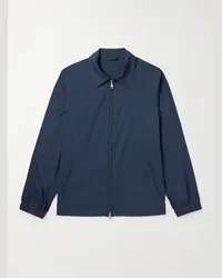 Kingsman Blouson aus einer Baumwollmischung Blau