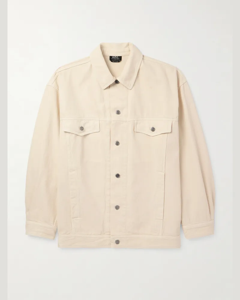 A.P.C. Elvis Jeansjacke Neutral
