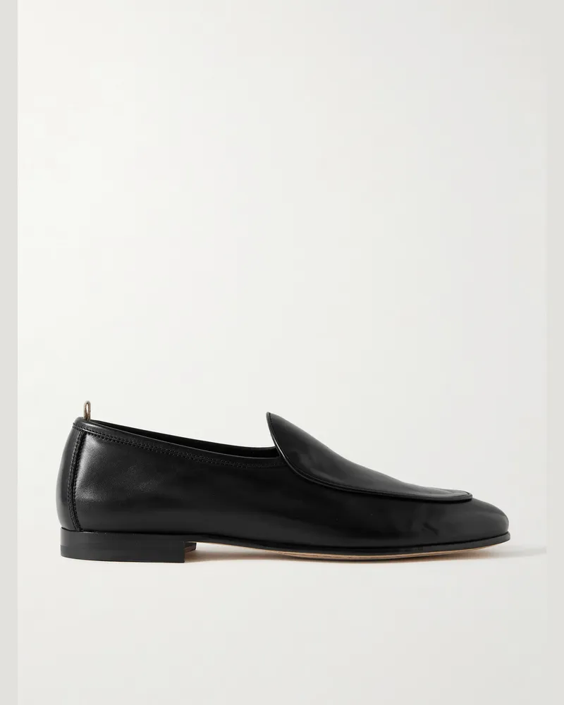 Officine Creative Italia Oliver 006 Loafers aus Leder Schwarz