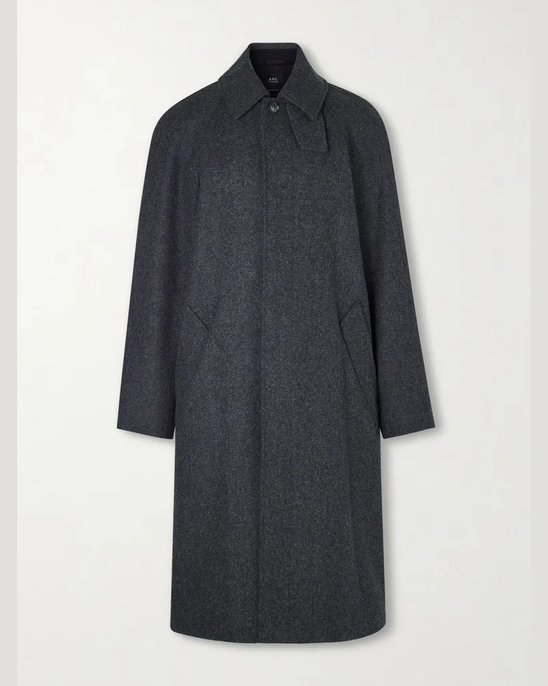 A.P.C. Wool Coat Gray