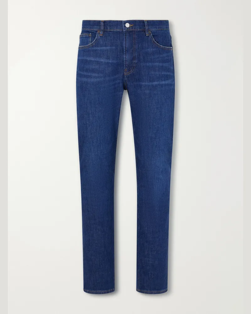 Frame Denim The Modern Straight-Leg Jeans Blue