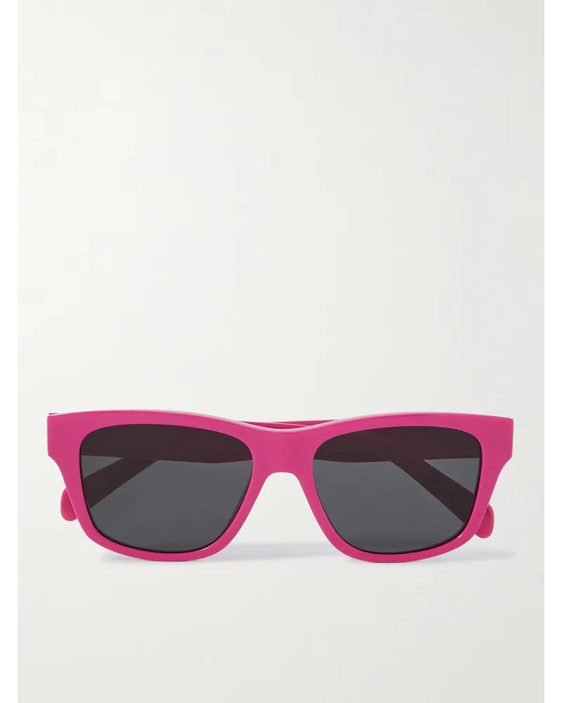 Celine Sonnenbrille Mit D Rahmen Aus Azetat Pink