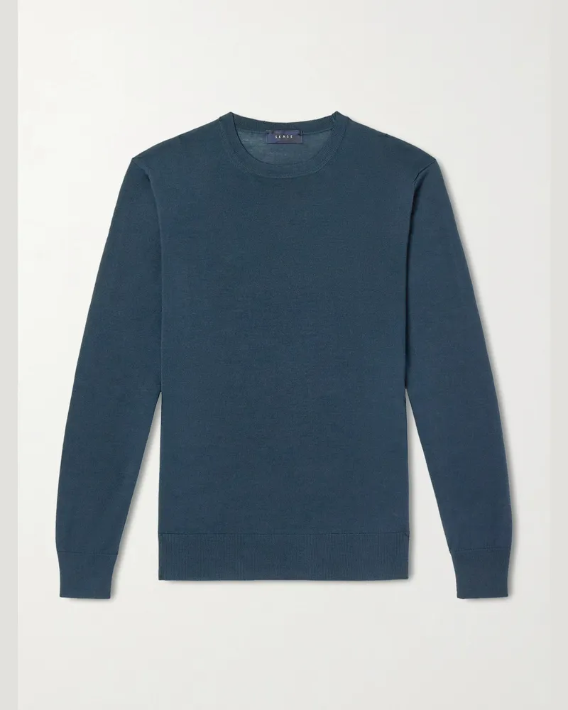 SEASE Lasca Wish® Virgin Wool T-Shirt Green