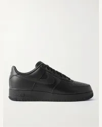 Nike Air Force 1 '07 Fresh Sneakers aus Leder Schwarz