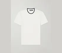 Logo-Embroidered Piqué T-Shirt