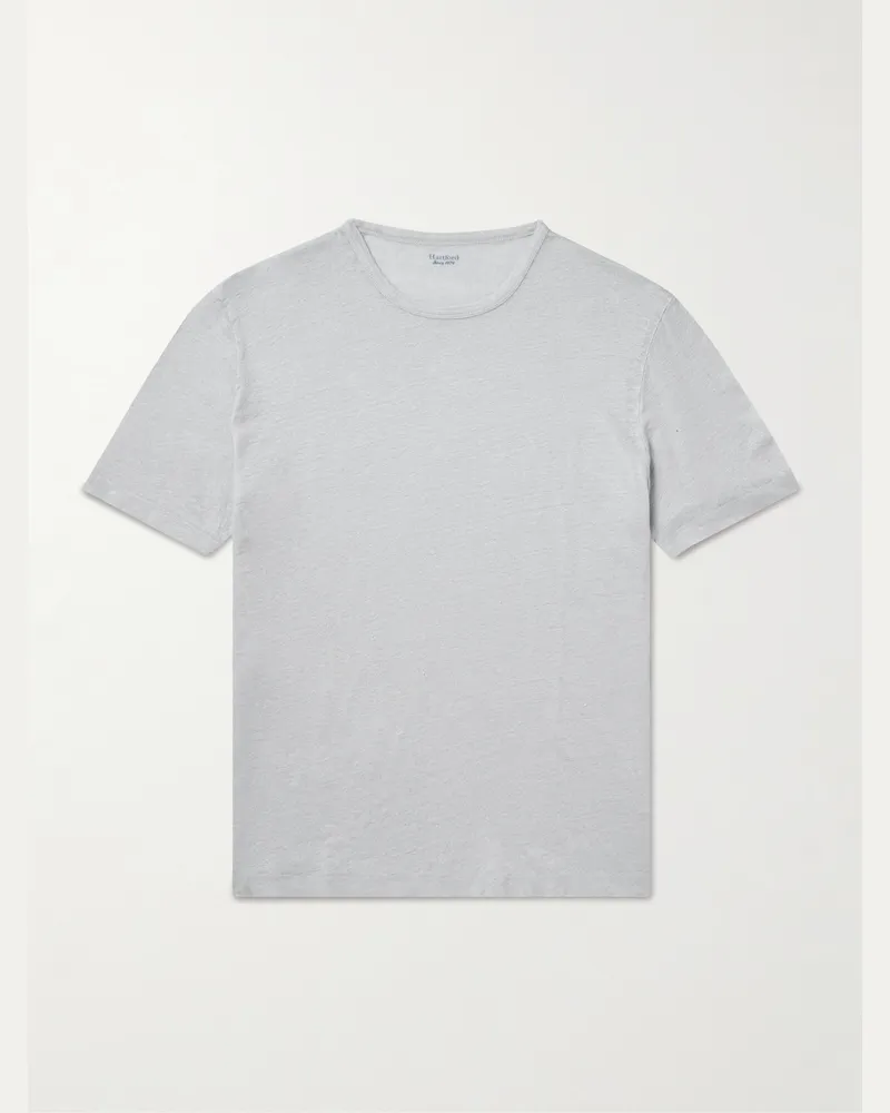 Hartford T-Shirt aus Leinen Grau