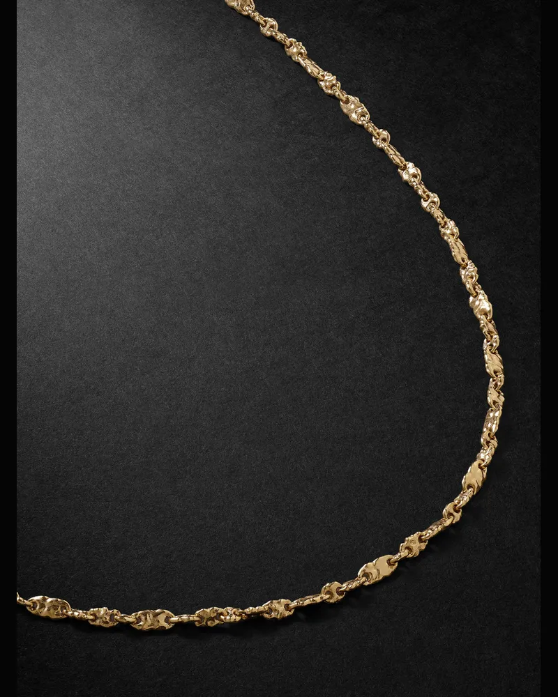 M. Cohen Dali Gliederkette aus gehämmertem 18 Karat Gold Gold