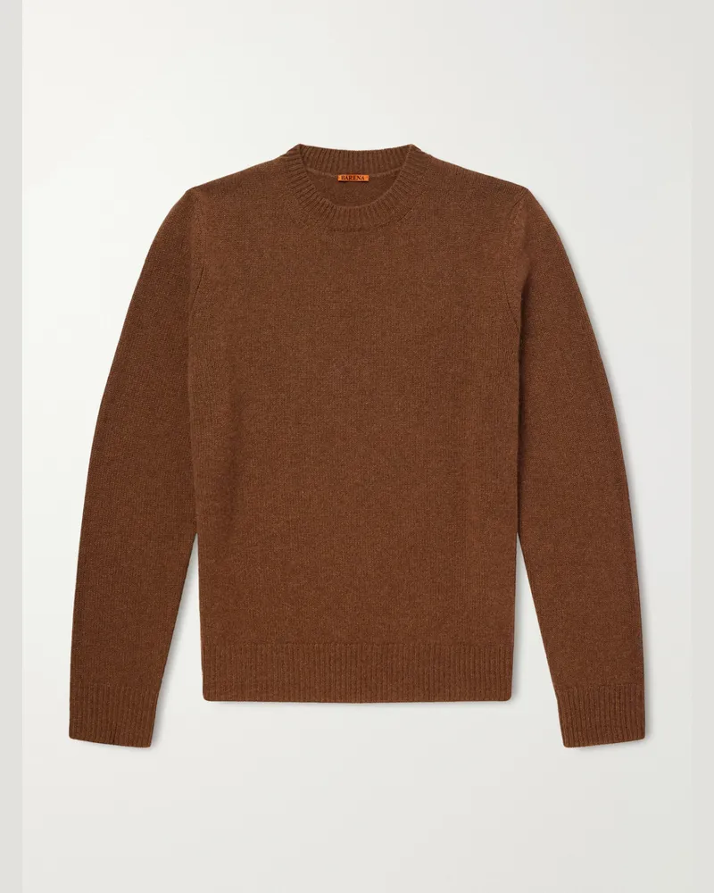 BARENA Cashmere Sweater Brown