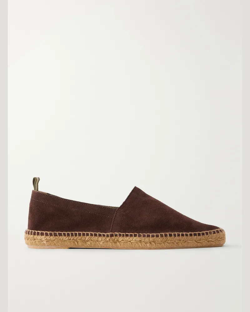 Castañer Pablo Suede Espadrilles Brown