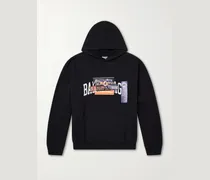 Logo-Detailed Cotton-Jersey Hoodie