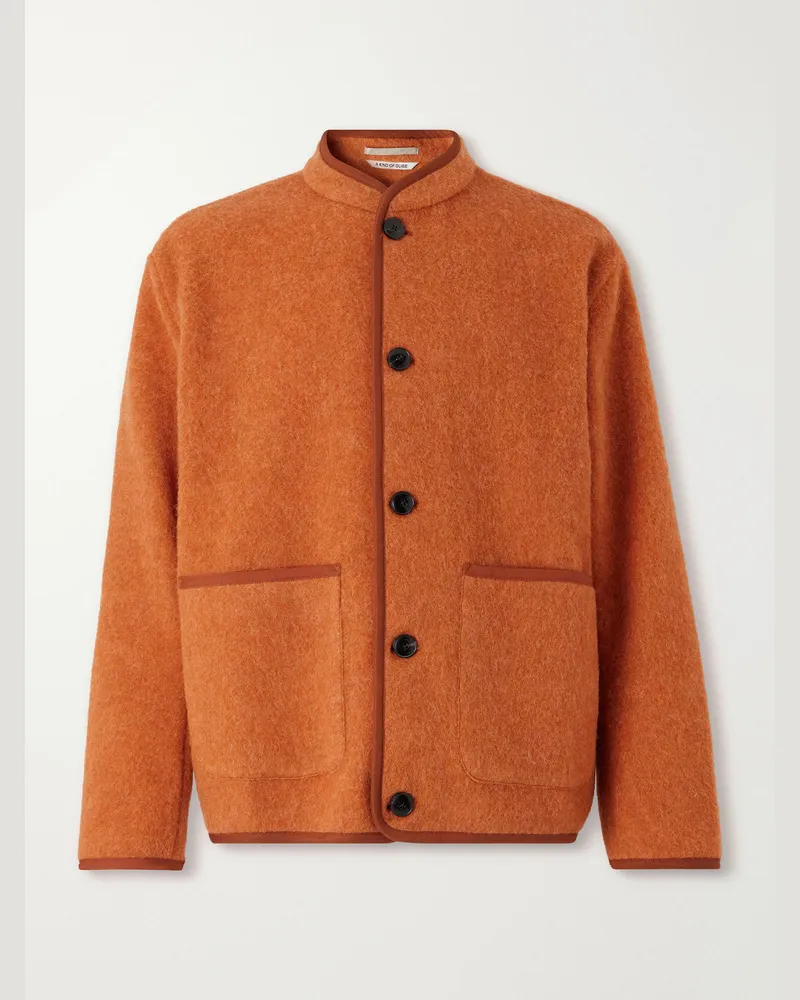 A Kind Of Guise Yebra Virgin Wool Jacket Orange