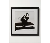 1986 Sade in the Studio – Gerahmter Fotodruck, 41 x 51 cm