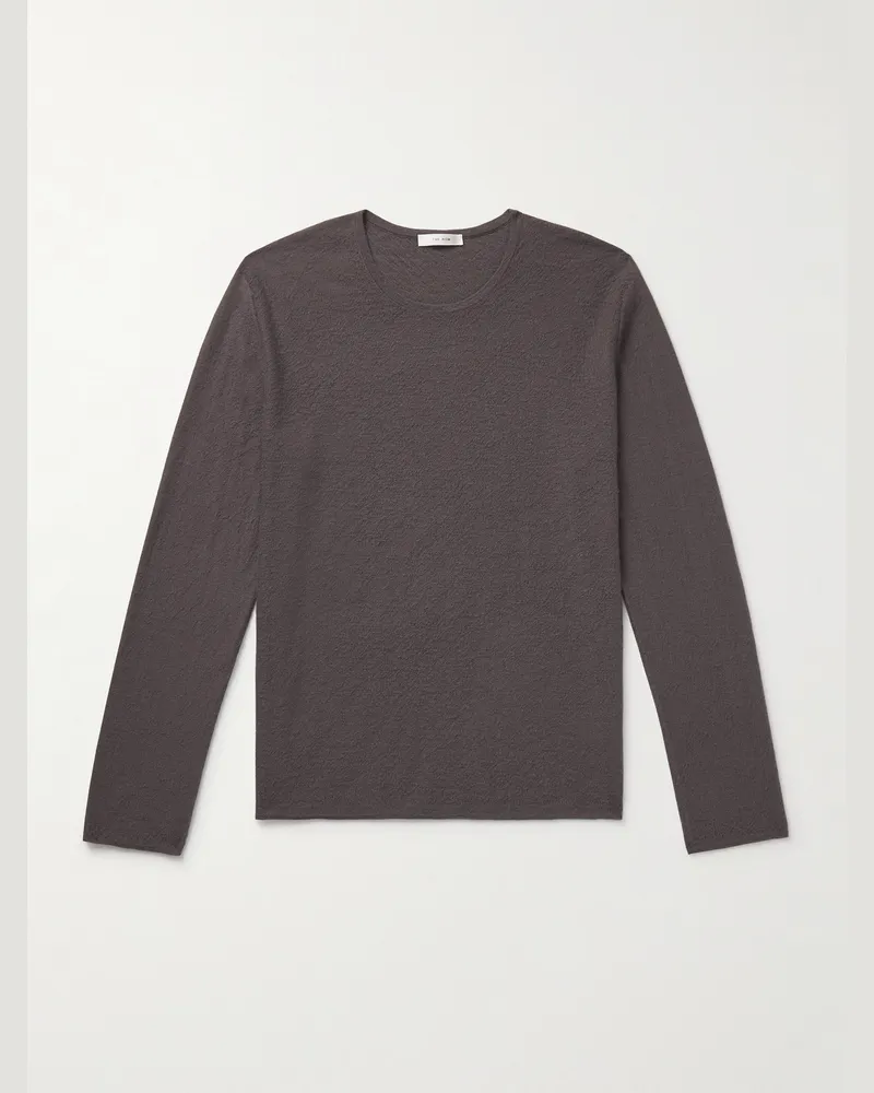The Row Eliaf Pullover auf Flammgarn aus einer Kamelhaarmischung Braun