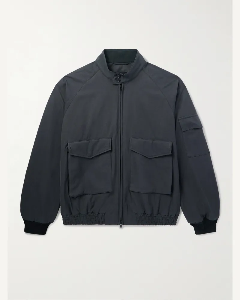 Kaptain Sunshine C-Gaba WEP Jacke aus Baumwollgabardine Blau