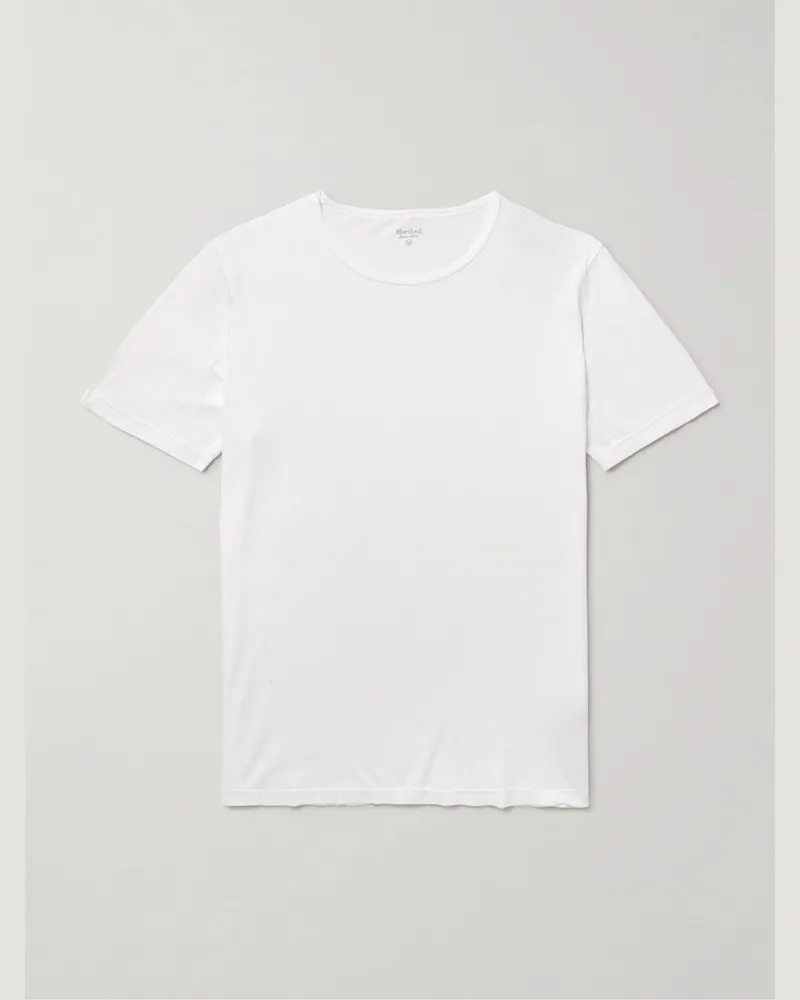 Hartford T-Shirt aus Baumwoll-Jersey Weiß