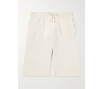 Weit geschnittene Shorts aus Baumwoll-Jersey mit Kordelzugbund