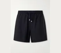 Straight-Leg Mid-Length Swim Shorts
