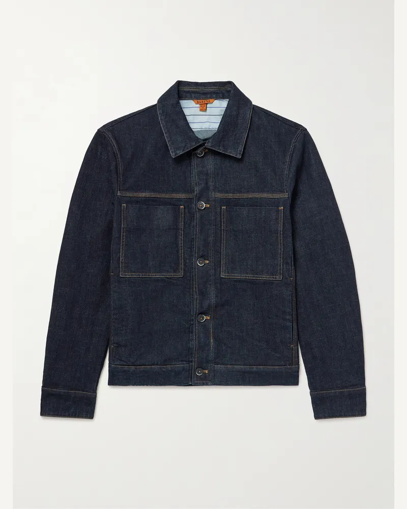 BARENA Jeansjacke Blau