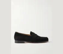 Lopez Suede Penny Loafers