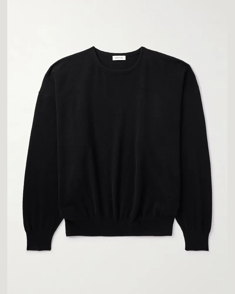 Fear of God Pullover aus Kaschmir Schwarz