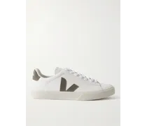 Campo Sneakers aus Leder mit Velourslederbesätzen