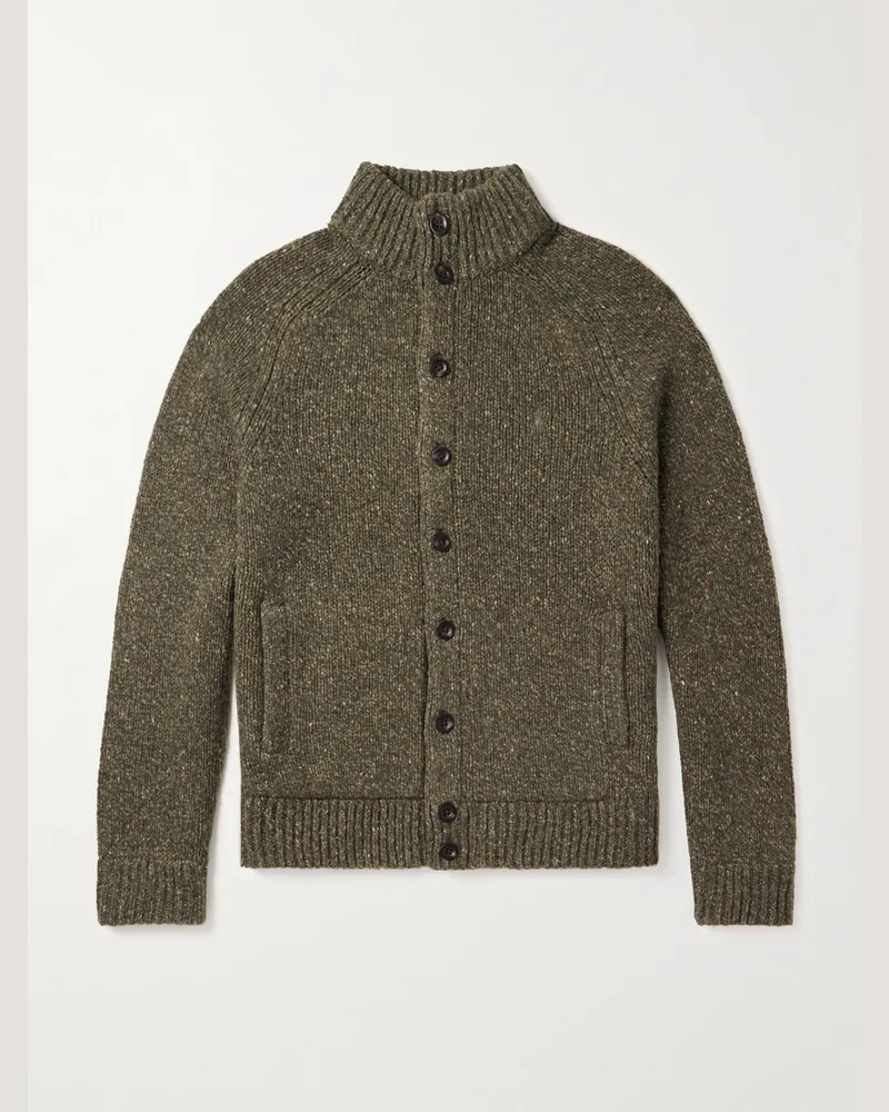Ralph Lauren Cardigan aus einer Wollmischung Grün