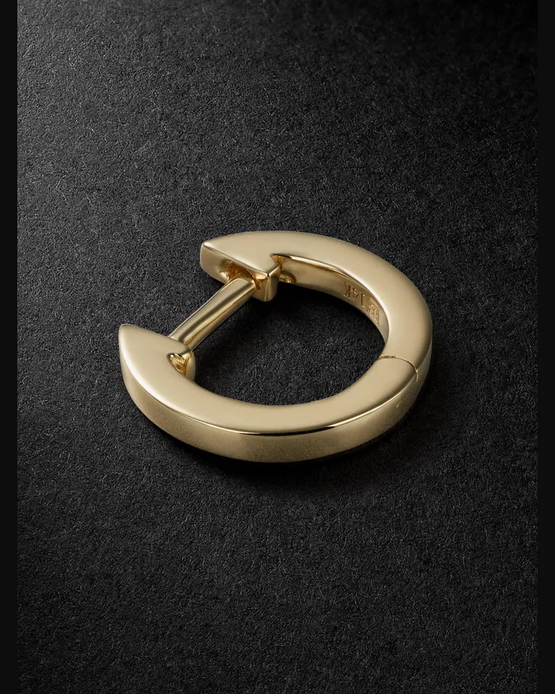 Sydney Evan Einzelne Creole aus 14 Karat Gold Gold