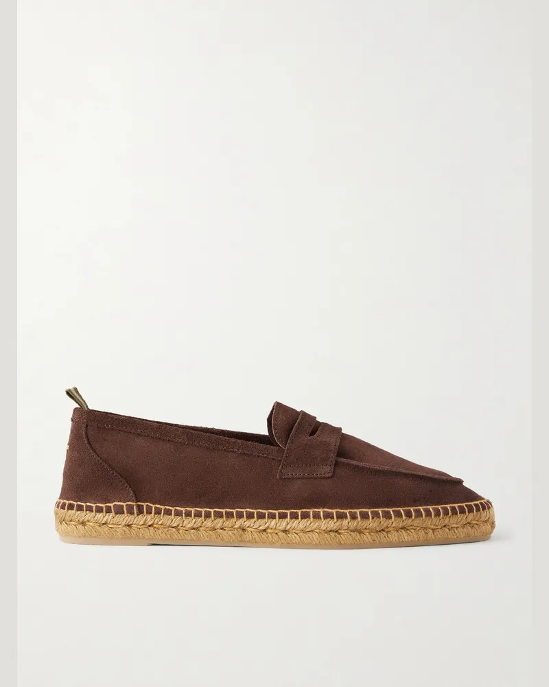 Castañer Nacho Suede Espadrilles Brown