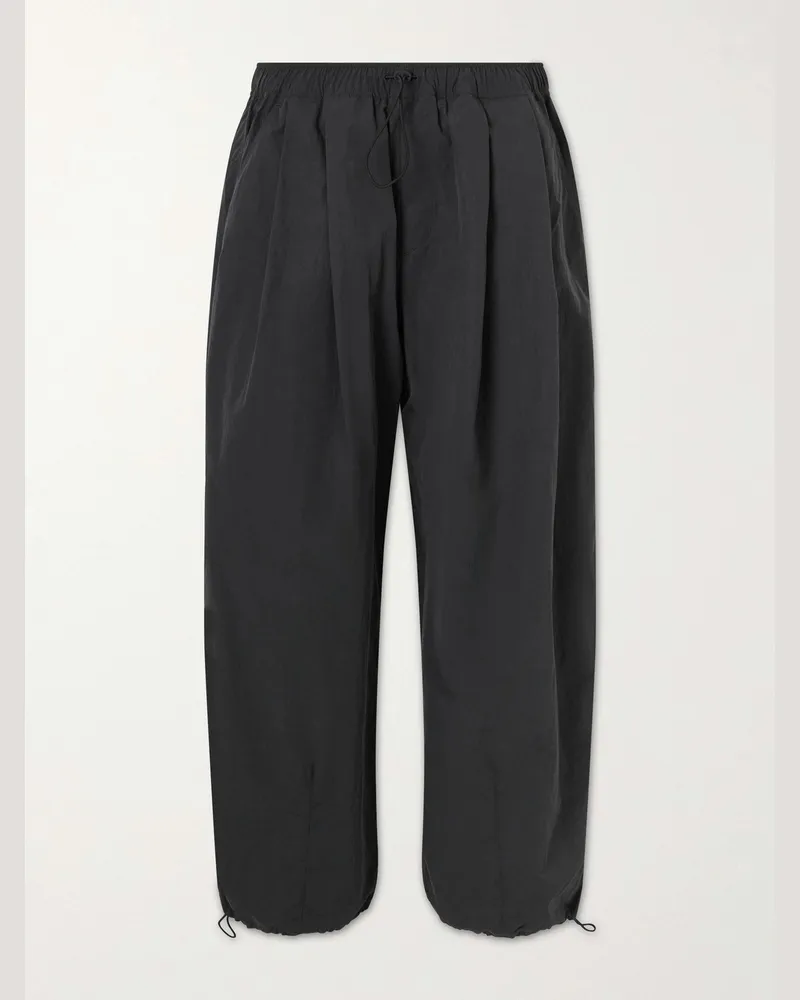 A Kind Of Guise Chukar Straight-Leg Woven Trousers Black