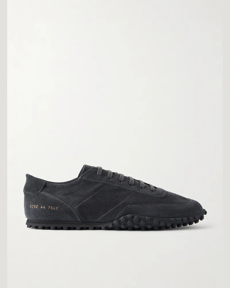 Common Projects Suede Sneakers Black