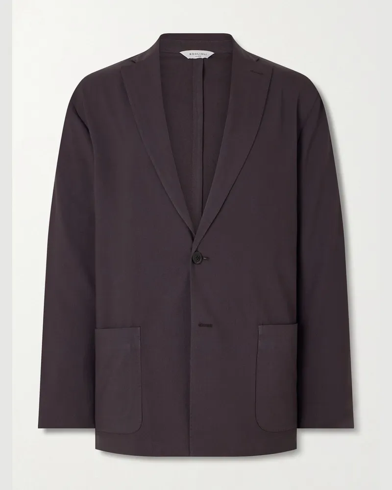 Boglioli Sakko aus Schurwolle Braun