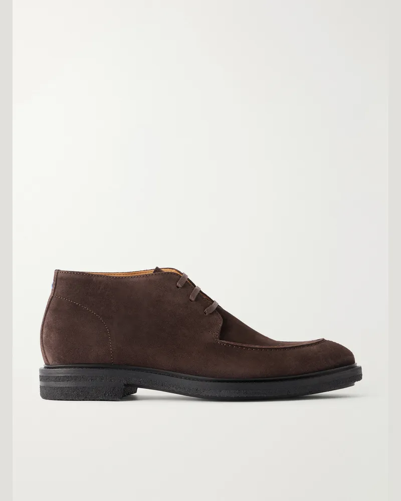 Paul Smith Jerry Suede Boots Brown