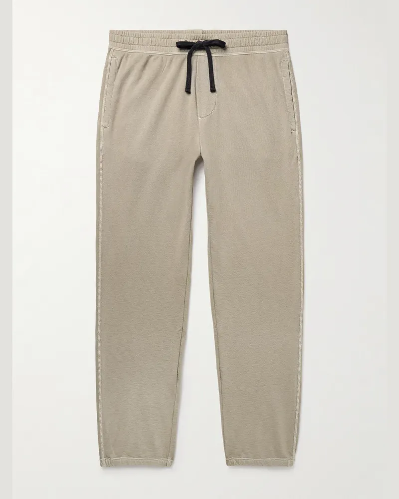 James Perse Jogginghose aus Baumwoll-Jersey mit Frotteeschlingen an der Innenseite Neutral