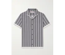 Hibbert Rills Hemd aus bedruckter Baumwolle mit Reverskragen